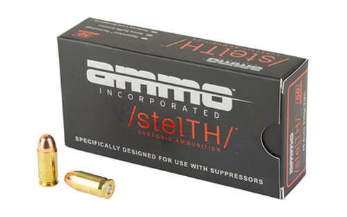 Ammunition Ammo Inc Stealth Subsonic 45ACP AMMO INC STEALTH 45ACP 230GR 50/1000 • Model: Stealth Subsonic